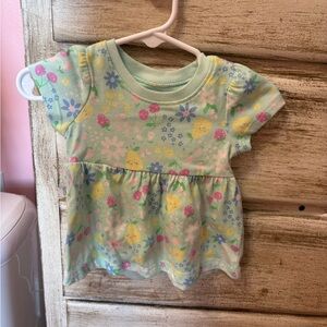 Garanimals Mint Green Floral Baby Dress